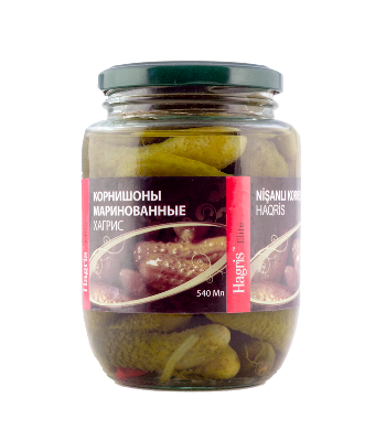 Pickled gherkins  3-6cm